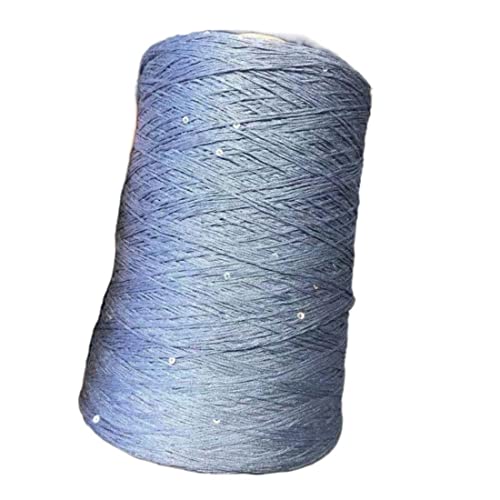 ABNUM 500 g, 2000 mm, Pailletten-Leinengarn zum Handstricken, Seiden-Spitzengarn zum Häkeln von glänzenden Pailletten, Linie zum Stricken, Faden 1 mm dick ABNUM 500 g, 2000 mm, Pailletten-Leinengarn zum Handstricken, Seiden-Spitzengarn zum Häkeln von glänzenden Pailletten, Linie zum Stricken, Faden 1 mm dick von ABNUM