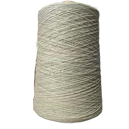 ABNUM 500 g, 2000 mm, Pailletten-Leinengarn zum Handstricken, Seiden-Spitzengarn zum Häkeln von glänzenden Pailletten, Linie zum Stricken, Faden 1 mm dick von ABNUM