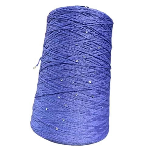 ABNUM 500 g, 2000 mm, Pailletten-Leinengarn zum Handstricken, Seiden-Spitzengarn zum Häkeln von glänzenden Pailletten, Linie zum Stricken, Faden 1 mm dick ABNUM 500 g, 2000 mm, Pailletten-Leinengarn zum Handstricken, Seiden-Spitzengarn zum Häkeln von glänzenden Pailletten, Linie zum Stricken, Faden 1 mm dick von ABNUM