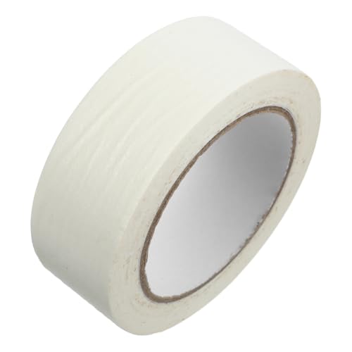 ABOOFAN 1 Rolle Abdeckband Farbig Bunt Nadelstreifenband Kunstband Breit Klebrig Farbband Maskierung Doppelseitiges Klebeband Strapazierfähig Wand Dekoration Dünn Dekorativ Papier Weiß von ABOOFAN