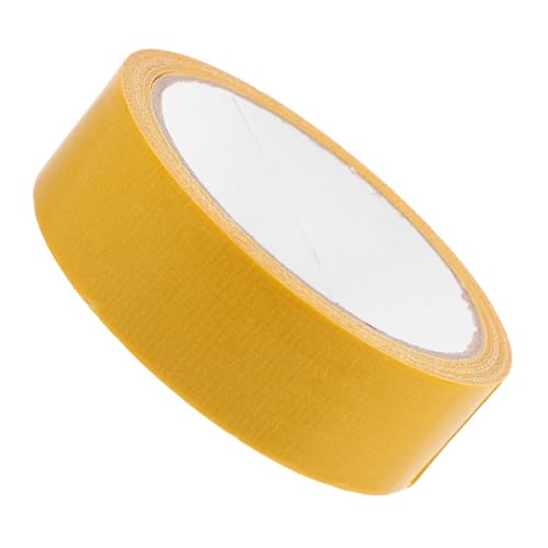 ABOOFAN 1 Rolle Doppelseitiges Klebeband Wasser Einseitig Bereich Teppiche Klebrig Streifen Doppelt Doppelseitiges Teppichband Böden Mastix Netzband Bodenband Bodenmatte Gelb von ABOOFAN