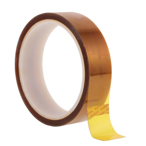 ABOOFAN 1 Rolle Hochtemperaturbeständiges Klebeband Sublimationswärmeband Wärmeübertragungsband doppelseitiges klebeband Transferband für Vinyl Sublimations-Kit Polyimid ABOOFAN 1 Rolle Hochtemperaturbeständiges Klebeband Sublimationswärmeband Wärmeübertragungsband doppelseitiges klebeband Transferband für Vinyl Sublimations-Kit Polyimid von ABOOFAN