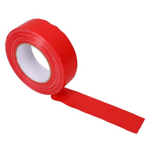 ABOOFAN 1 Rolle Klebeband Dichtungsband für Rohrlecks Verputzen Teppichband einseitig Pflicht Stoffband Verschlussband für Kleidung Klebebänder Gewebeband rot ABOOFAN 1 Rolle Klebeband Dichtungsband für Rohrlecks Verputzen Teppichband einseitig Pflicht Stoffband Verschlussband für Kleidung Klebebänder Gewebeband rot von ABOOFAN