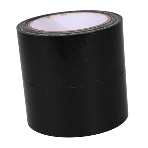 ABOOFAN 1 Rolle Klebeband Klebstoff Dünn Nahtabdichtungsband Bodenreparaturband Teppich Wasserdicht Klebrig Patch Gewebeband Abdichtband Stoffband Klebebänder Schwarz von ABOOFAN
