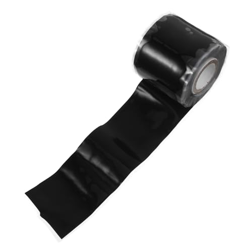 ABOOFAN 1 Rolle Wasserdichtes Klebeband Montageband Klebebänder selbstverschweißendes Silikonband Klempnerband Wasserleckband Schlauchband Dichtband Silikon-Gummi Black ABOOFAN 1 Rolle Wasserdichtes Klebeband Montageband Klebebänder selbstverschweißendes Silikonband Klempnerband Wasserleckband Schlauchband Dichtband Silikon-Gummi Black von ABOOFAN
