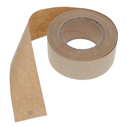 ABOOFAN 1 Rolle Wassermischbare Verpackungs Fixierklebeband Temporäre Fixierung für Künstler Diy Projekte Leicht Ablösbar Sauber Wasseraktivierte Haftung für Sichere Anwendungen von ABOOFAN
