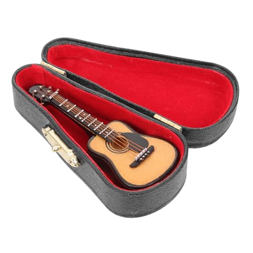 ABOOFAN 1 Satz Gitarrenmodell Gitarre Gitarren Gitarrenfigur Mini-Fake-Gitarre Puppenständer Musikinstrument- Gitarrenspielzeug für die frühe Bildung Linde ABOOFAN 1 Satz Gitarrenmodell Gitarre Gitarren Gitarrenfigur Mini-Fake-Gitarre Puppenständer Musikinstrument- Gitarrenspielzeug für die frühe Bildung Linde von ABOOFAN