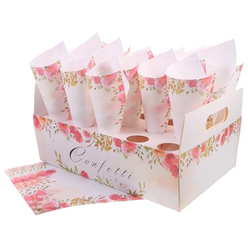 ABOOFAN 1 Satz Konfetti Haltern für Blumen und Süßigkeiten Stabiler Papierhalter für Hochzeiten und Partys für Blütenblätter und Kleine Sträuße ABOOFAN 1 Satz Konfetti Haltern für Blumen und Süßigkeiten Stabiler Papierhalter für Hochzeiten und Partys für Blütenblätter und Kleine Sträuße von ABOOFAN