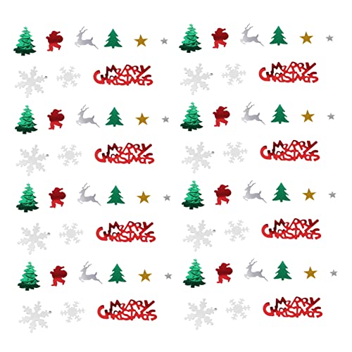 ABOOFAN 1 Satz Konfetti für Tischdekoration Farbenfrohe für Weihnachtsfeiern Geburtstagsfeiern und Besondere Anlässe von ABOOFAN