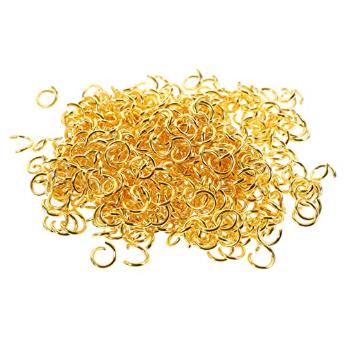 ABOOFAN 1 Satz Rostfreier Stahlöffnungsring Monteur Sprungring Ketten Zur Schmuckherstellung Größe Verbindungsstücke Für Die Schmuckherstellung Mehrzweck-biegeringe Golden 500 Stück ABOOFAN 1 Satz Rostfreier Stahlöffnungsring Monteur Sprungring Ketten Zur Schmuckherstellung Größe Verbindungsstücke Für Die Schmuckherstellung Mehrzweck-biegeringe Golden 500 Stück von ABOOFAN