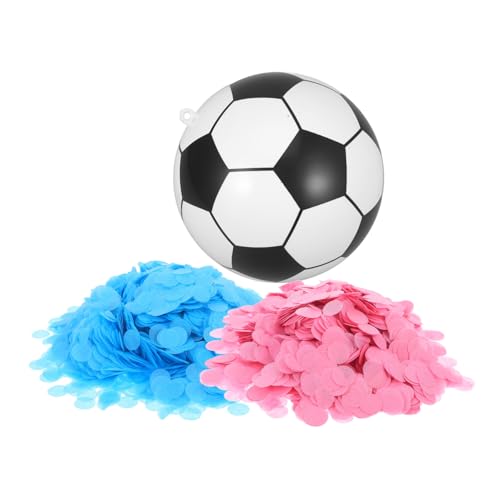 ABOOFAN 1 Satz Shower Geschlecht Enthüllung Fußball mit Buntpapier Konfetti Partyspiel zur Geschlechtsenthüllung für Besondere Anlässe Leicht und Dekorativ ABOOFAN 1 Satz Shower Geschlecht Enthüllung Fußball mit Buntpapier Konfetti Partyspiel zur Geschlechtsenthüllung für Besondere Anlässe Leicht und Dekorativ von ABOOFAN