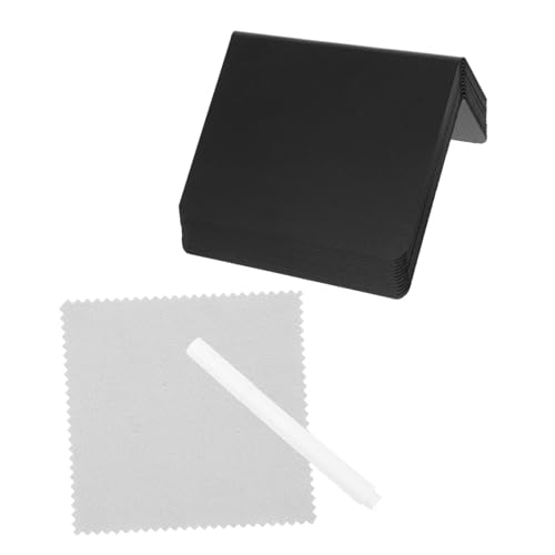 ABOOFAN 1 Set Abwischbare Menükarten Für Buffets Lebensmitteletiketten Für Buffets Ladenschilder Nachrichtentafel Heimschulbedarf Lehrbedarf Tischkartenhalter Kleines von ABOOFAN