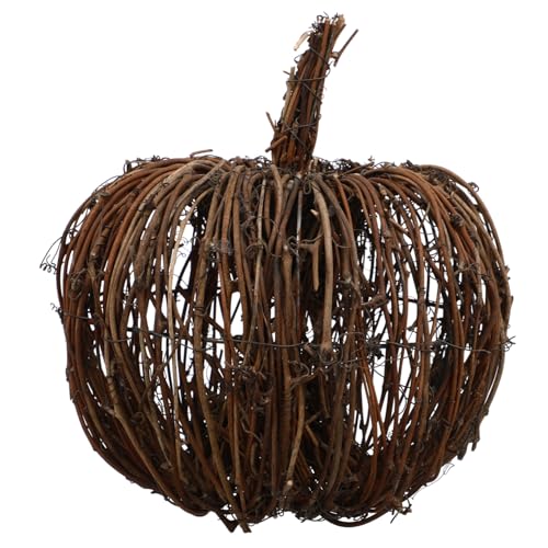 ABOOFAN 1 Stück Kreative Kürbis Dekoration aus Rattan Einzigartiger Halloween und Thanksgiving Schmuck für Zuhause für Partys und Vielseitige Räume ABOOFAN 1 Stück Kreative Kürbis Dekoration aus Rattan Einzigartiger Halloween und Thanksgiving Schmuck für Zuhause für Partys und Vielseitige Räume von ABOOFAN