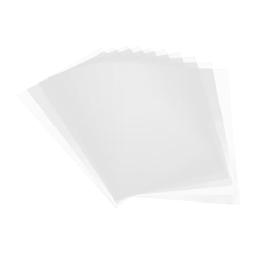 ABOOFAN 10 Blatt Doppelseitiges Klebeband Hochtransparentes Temperaturbeständiges Klebeband für Namensschilder Auszeichnungen und Zertifikate Stark Haftend Ablösbar Vielseitig Einsetzbar von ABOOFAN