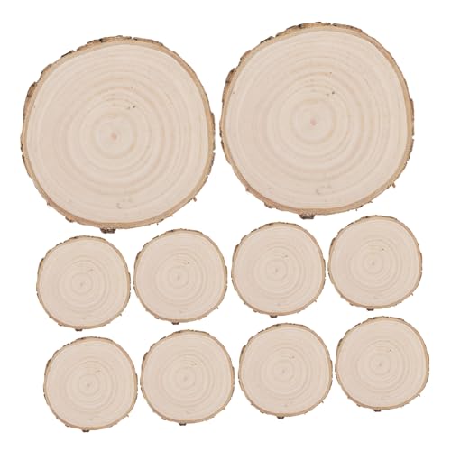 ABOOFAN 10 Stück Dekorative Holzstücke Runde Displaybasen Holz Zum Basteln Holzscheiben Zum Basteln Diy -miniaturbasen Unbemalte Dekorative Holzscheibe Holzpuppenbasen Weiß ABOOFAN 10 Stück Dekorative Holzstücke Runde Displaybasen Holz Zum Basteln Holzscheiben Zum Basteln Diy -miniaturbasen Unbemalte Dekorative Holzscheibe Holzpuppenbasen Weiß von ABOOFAN