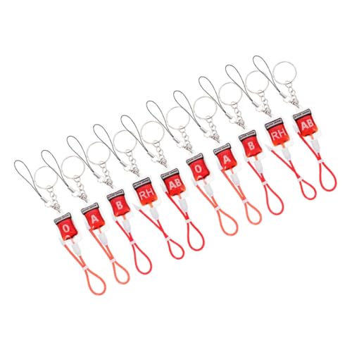 ABOOFAN 10 Stück Halloween Schlüsselanhänger Anhänger Schlüsselbund Gruselige für Taschen und Rucksäcke Ab Rh Typen Party Requisiten von ABOOFAN