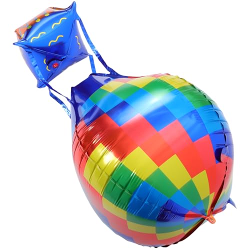 ABOOFAN 10 Stück Heißluftballon luftballons Hochzeitsballondekorationen Luftballondekoration Reisethemenparty Partyballons aus Aluminium Zubehör für Partydekoration Babyparty - PVC ABOOFAN 10 Stück Heißluftballon luftballons Hochzeitsballondekorationen Luftballondekoration Reisethemenparty Partyballons aus Aluminium Zubehör für Partydekoration Babyparty - PVC von ABOOFAN