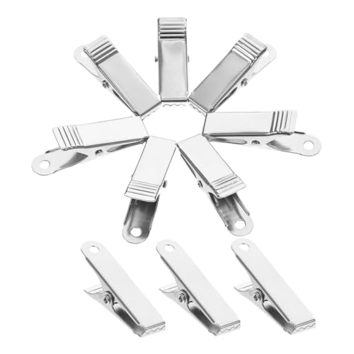 ABOOFAN 10 Stück Metalldraht Krokodilklemmen Mini Alligator Klemmen aus Robustem Eisen Vielseitig Einsetzbar für Kabelmanagement DIY Bastelprojekte Büro und Zuhause von ABOOFAN