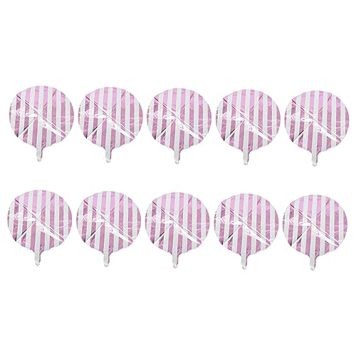 ABOOFAN 10 Stück Runde Streifen Folienballons Pastellfarben für Festliche Dekorationen für Geburtstagsfeiern Babypartys Hochzeiten und Foto Requisiten für Unvergessliche ABOOFAN 10 Stück Runde Streifen Folienballons Pastellfarben für Festliche Dekorationen für Geburtstagsfeiern Babypartys Hochzeiten und Foto Requisiten für Unvergessliche von ABOOFAN