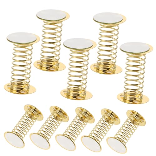 ABOOFAN 10 Stück Teiliges Feder basis für Wackelfiguren mit Doppelseitigem Nano kleber Robuste Metallfeder für DIY Puppenständer Geeignet für Armaturenbrett Desktop dekorationen ABOOFAN 10 Stück Teiliges Feder basis für Wackelfiguren mit Doppelseitigem Nano kleber Robuste Metallfeder für DIY Puppenständer Geeignet für Armaturenbrett Desktop dekorationen von ABOOFAN