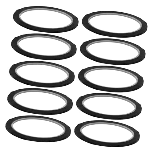 ABOOFAN 10 Stück Teiliges Pet klebeband Dünnes Reißfestes Linealband mit Starkem Kleber für Whiteboard Trockene Schreibtafeln Rastermarkierung Vielseitig Einsetzbar von ABOOFAN