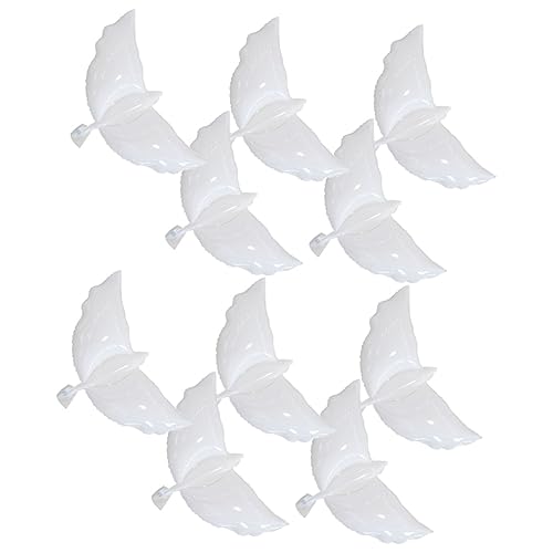 ABOOFAN 10 Stück Teiliges Weißes Tauben Ballon Dekorative Friedensballons für Hochzeit Geburtstag Party Gedenkfeier Vielseitige Dekoration für Festliche Anlässe ABOOFAN 10 Stück Teiliges Weißes Tauben Ballon Dekorative Friedensballons für Hochzeit Geburtstag Party Gedenkfeier Vielseitige Dekoration für Festliche Anlässe von ABOOFAN