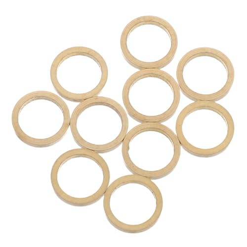 ABOOFAN 10 Stück Türscharnierdichtung Kupferdichtung Dichtungsscheiben aus Metall Kupferwaschmaschine für Innendurchmesser DIY -Tür -Hardware Türschalldämpfer Scharnier-Hardware Golden ABOOFAN 10 Stück Türscharnierdichtung Kupferdichtung Dichtungsscheiben aus Metall Kupferwaschmaschine für Innendurchmesser DIY -Tür -Hardware Türschalldämpfer Scharnier-Hardware Golden von ABOOFAN