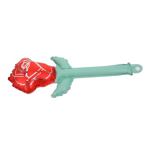 ABOOFAN 10 Stück Valentinstag Folienballons Dekoration für Hochzeiten und Partys Rote Rosenballons für Kreative Layouts für Romantische Anlässe und Unvergessliche Erinnerungen von ABOOFAN
