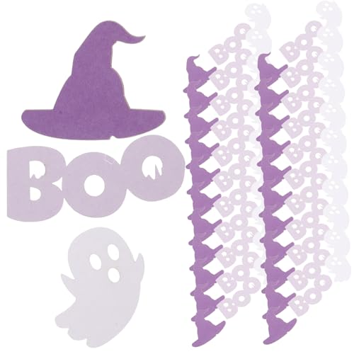 ABOOFAN 100 Stück Halloween Konfetti und Hexenhüte Party Dekoration für Halloween Tischstreuung und Kreative Deko Elemente für Schaurige Feiern ABOOFAN 100 Stück Halloween Konfetti und Hexenhüte Party Dekoration für Halloween Tischstreuung und Kreative Deko Elemente für Schaurige Feiern von ABOOFAN