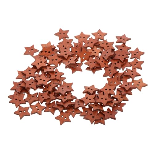 ABOOFAN 100 Stück Knöpfe für Diy Kunsthandwerk Holzknöpfe Kaffee Farbe für Kostümdesign Kleidung Scrapbooking und Dekoration ABOOFAN 100 Stück Knöpfe für Diy Kunsthandwerk Holzknöpfe Kaffee Farbe für Kostümdesign Kleidung Scrapbooking und Dekoration von ABOOFAN