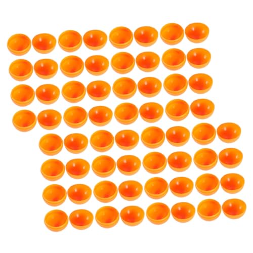 ABOOFAN 100 Stück Kugeln zum Öffnen für Gewinnspiele Plastikkugeln für Spiele Party Events und Praktische Transparente Kapseln für Interaktive Unterhaltung und Dekoration von ABOOFAN