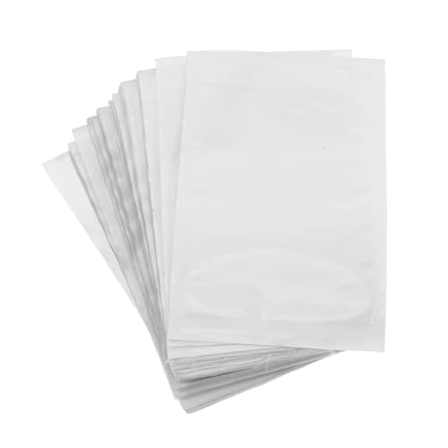 ABOOFAN 100 Stück Selbstklebende Packliste Taschenanhänger Durchsichtige Klebetaschen Versandetikettenhalter Versandetikettenbeutel Durchsichtige Umschlagbeutel Geldumschläge von ABOOFAN