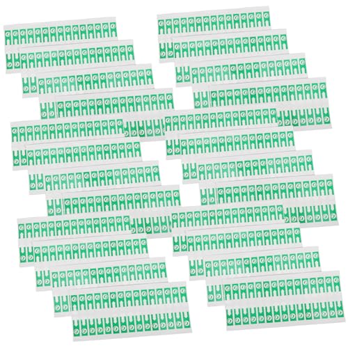ABOOFAN 1000 Stücke Label Sealer Aufkleber Selbstklebende Anzeige Zeichen Klebeetiketten Umschlag Aufkleber Dichtungen Papier von ABOOFAN