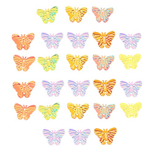 ABOOFAN 100St Buntes Schmetterlings-Konfetti Dekoration Gold Spieß Party-Glitzer konfettiballone holographic Holographisch schmuck machen hochzei buntes konfetti Festival Konfetti Plastik ABOOFAN 100St Buntes Schmetterlings-Konfetti Dekoration Gold Spieß Party-Glitzer konfettiballone holographic Holographisch schmuck machen hochzei buntes konfetti Festival Konfetti Plastik von ABOOFAN