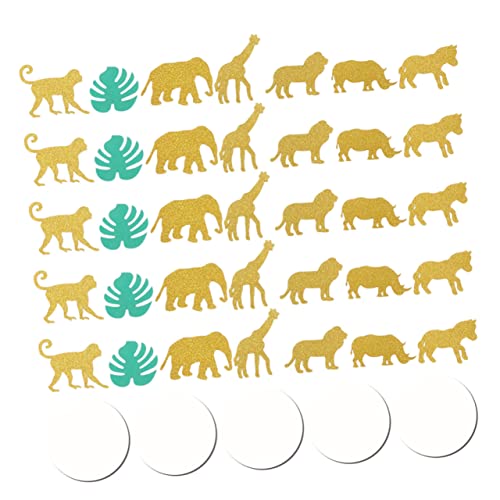 ABOOFAN 100stücke Hawaiian Jungle Monstera Tier-konfetti Deko Für Geburtstagsfeiern Kreative Papierstreuung Mit Tiermotiven Und Scheiben Für Partys Und Feierlichkeiten ABOOFAN 100stücke Hawaiian Jungle Monstera Tier-konfetti Deko Für Geburtstagsfeiern Kreative Papierstreuung Mit Tiermotiven Und Scheiben Für Partys Und Feierlichkeiten von ABOOFAN