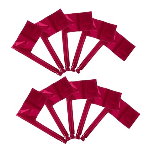 ABOOFAN 10Stücke Aluminiumfolie Flaggenballons für Babyparty Dekorationen Handflaggen für Themenfeiern Langlebig Cartoon Design für Festlichkeiten von ABOOFAN