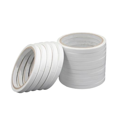 ABOOFAN 10Stücke Doppelseitiges Klebeband Transparent für Kunst Handwerk Fotografie Scrapbooking Bürobedarf und Geschenkverpackung von ABOOFAN