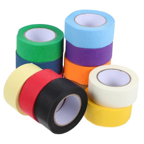 ABOOFAN 12 Rollen Buntes Malerband Scrapbook Dekoratives Washi Tape Süßes Klebeband Washi Tape Für Journaling Klebeband Bastelband Planerbedarf DIY Washi Tape Papier ABOOFAN 12 Rollen Buntes Malerband Scrapbook Dekoratives Washi Tape Süßes Klebeband Washi Tape Für Journaling Klebeband Bastelband Planerbedarf DIY Washi Tape Papier von ABOOFAN