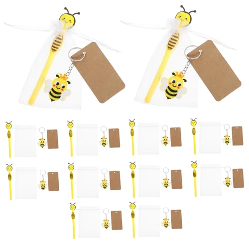 ABOOFAN 12 Sätze Kleiner Bienenneutralstift Schlüsselanhänger Für Party Mini-bienen-schlüsselanhänger Kugelförmige Schlüsselketten Schlüsselanhänger Biene Party-schlüsselanhänger Plastik ABOOFAN 12 Sätze Kleiner Bienenneutralstift Schlüsselanhänger Für Party Mini-bienen-schlüsselanhänger Kugelförmige Schlüsselketten Schlüsselanhänger Biene Party-schlüsselanhänger Plastik von ABOOFAN