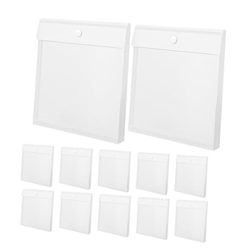 ABOOFAN 12 Stück vertikale Dateiordner Tasche für Dokumentenmappen Aufbewahrung von Scrapbook-Papier Tragetasche für Dokumente vertikale Dokumentenmappen Transparent ABOOFAN 12 Stück vertikale Dateiordner Tasche für Dokumentenmappen Aufbewahrung von Scrapbook-Papier Tragetasche für Dokumente vertikale Dokumentenmappen Transparent von ABOOFAN