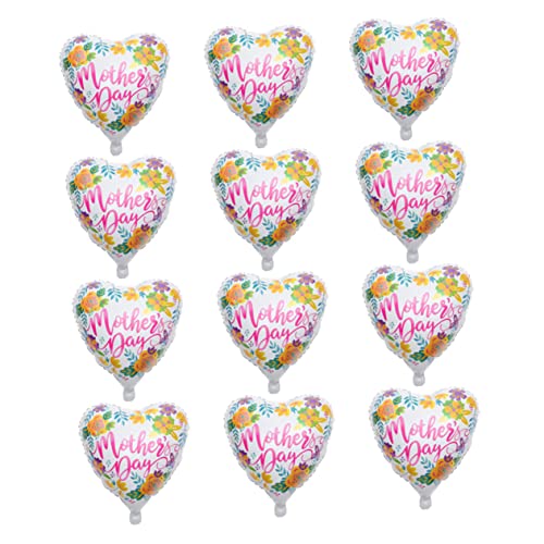 ABOOFAN 12Stücke Muttertagsfeier Folienballons Teiliges Dekorationsset für Muttertag Hochwertige Aluminiumfolie Festlichkeiten und Besondere Anlässe ABOOFAN 12Stücke Muttertagsfeier Folienballons Teiliges Dekorationsset für Muttertag Hochwertige Aluminiumfolie Festlichkeiten und Besondere Anlässe von ABOOFAN