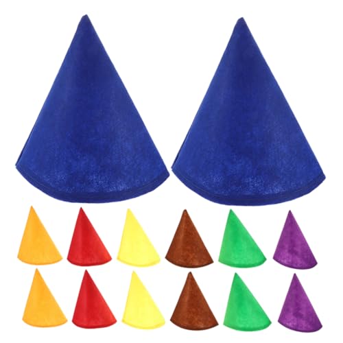 ABOOFAN 14 Stück Teiliges Filz Zwergenmützen Bunte Partyhüte aus Weichem Filz Verstellbar für Erwachsene und Leichte Atmungsaktive Elfenhüte für Halloween Geburtstage und Festliche Anlässe ABOOFAN 14 Stück Teiliges Filz Zwergenmützen Bunte Partyhüte aus Weichem Filz Verstellbar für Erwachsene und Leichte Atmungsaktive Elfenhüte für Halloween Geburtstage und Festliche Anlässe von ABOOFAN