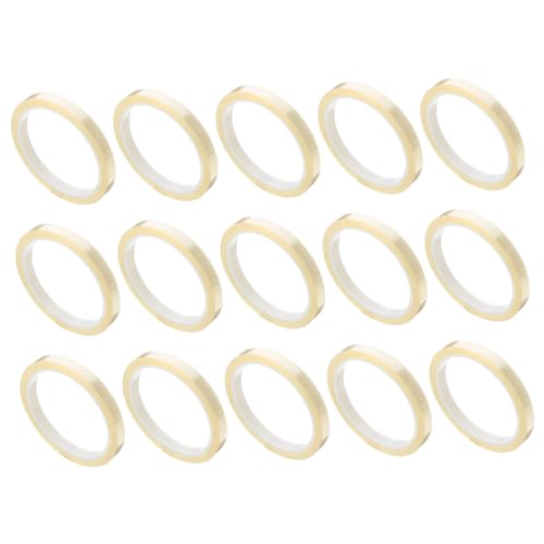 ABOOFAN 15 Stück Hochtemperaturbeständiges Klebeband Für Klempner Butylvinyl Elektrisch Praktisches Wärmeband Dichtungsband Professionelles Thermoband Hitzebeständige Bänder ABOOFAN 15 Stück Hochtemperaturbeständiges Klebeband Für Klempner Butylvinyl Elektrisch Praktisches Wärmeband Dichtungsband Professionelles Thermoband Hitzebeständige Bänder von ABOOFAN