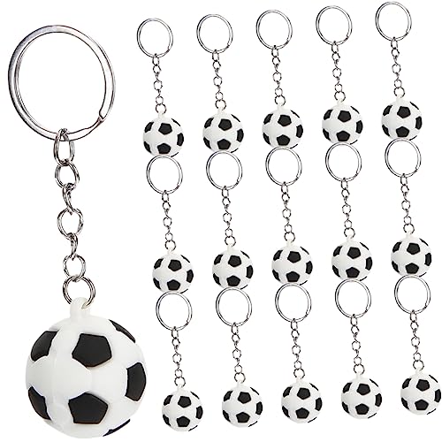 ABOOFAN 16 Stück Teiliges Fußball Schlüsselanhänger aus Robustem Taschenanhänger für Spieler Langlebige Sportschlüsselringe als für Fußballfans und Freunde ABOOFAN 16 Stück Teiliges Fußball Schlüsselanhänger aus Robustem Taschenanhänger für Spieler Langlebige Sportschlüsselringe als für Fußballfans und Freunde von ABOOFAN
