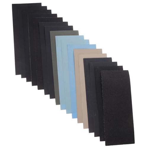 ABOOFAN 18 Blatt Schleifpapier Polierschleifpapier Autoschleifpapier Holzschleifpapier Feinschleifpapier Nassschleifpapier Nassschleifpapier Schleifpapier Mit Verschiedenen Körnungen von ABOOFAN