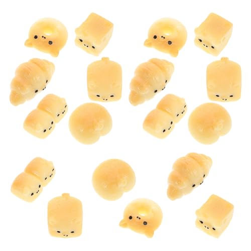 ABOOFAN 18 Stück Brot Tier Ornamente Anhänger Für Taschen Mini-Essen Taschenanhänger Miniatur-kuchendessert Mini -tierfiguren Schlüsselanhänger-Charm Schreibtischfiguren Orange Harz ABOOFAN 18 Stück Brot Tier Ornamente Anhänger Für Taschen Mini-Essen Taschenanhänger Miniatur-kuchendessert Mini -tierfiguren Schlüsselanhänger-Charm Schreibtischfiguren Orange Harz von ABOOFAN
