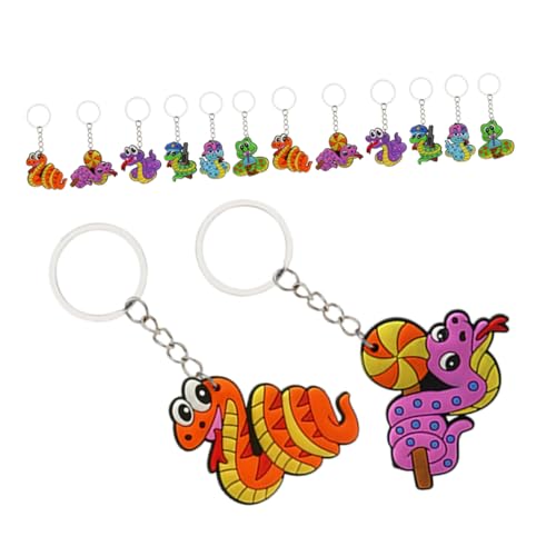 ABOOFAN 18Stücke Schlangen Schlüsselanhänger Kreative Tier Schlüsselanhänger für für Geburtstagsfeiern und Babypartys Verspieltes Design für Schultüten ABOOFAN 18Stücke Schlangen Schlüsselanhänger Kreative Tier Schlüsselanhänger für für Geburtstagsfeiern und Babypartys Verspieltes Design für Schultüten von ABOOFAN
