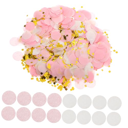 ABOOFAN 1Packung Füllmaterial für Ballons Konfetti aus Papier Pastellfarben mit Metallic Details für Tischdekoration und Party Romantische Schaffen ABOOFAN 1Packung Füllmaterial für Ballons Konfetti aus Papier Pastellfarben mit Metallic Details für Tischdekoration und Party Romantische Schaffen von ABOOFAN