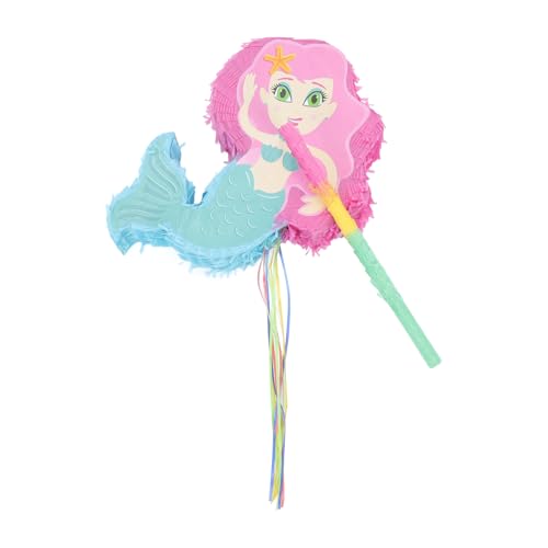 ABOOFAN 1Satz Meerjungfrau Pinata mit Geburtstagsfeier Dekoration für Augenmaske Einzigartiges Meerjungfrau Thema für Unvergessliche Feiern und Anlässe von ABOOFAN