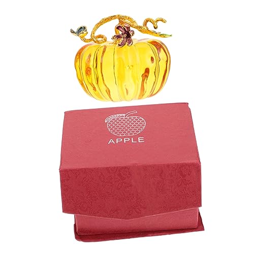 ABOOFAN 1Stk Kürbis aus Glaskristall Kürbis-Süßigkeitsform Kokette Zimmerdekoration Kürbisstiele Kürbisse wohnaccessoires glasfiguren Kristall-Kürbis-Stütze Tischdekoration Yellow ABOOFAN 1Stk Kürbis aus Glaskristall Kürbis-Süßigkeitsform Kokette Zimmerdekoration Kürbisstiele Kürbisse wohnaccessoires glasfiguren Kristall-Kürbis-Stütze Tischdekoration Yellow von ABOOFAN